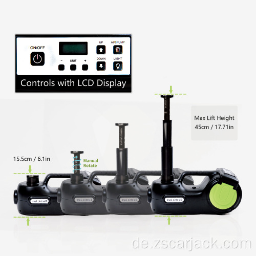 ZSYT02 Digitaler Bildschirm LCD Hydraulischer Wagenheber